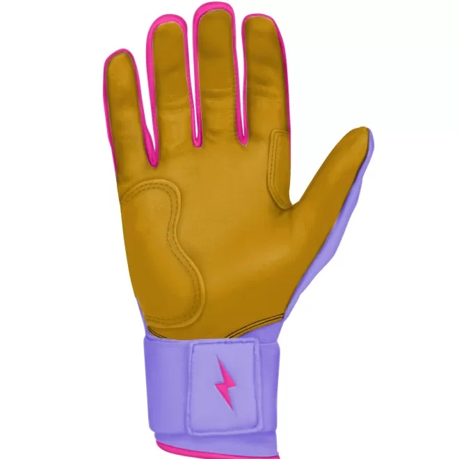 Outlet BADER Series Long Cuff Batting Gloves Specialty | Pink