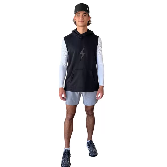 Shop BOLT Sleeveless Hoodie Hoodies