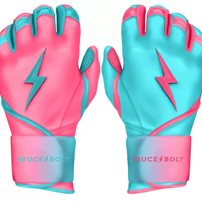 Flash Sale CLARK Series Long Cuff Batting Gloves Specialty | Pink