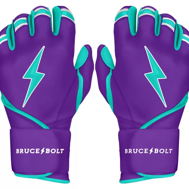 Outlet Creator Series Long Cuff Batting Gloves Specialty | Purple