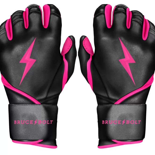 Hot Creator Series Long Cuff Batting Gloves Specialty | Pink