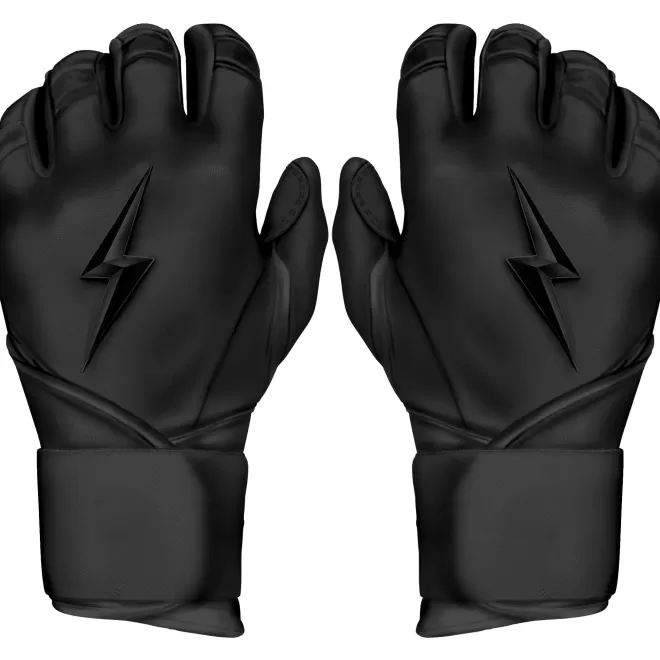 New Creator Series Long Cuff Batting Gloves Black | Batting Gloves