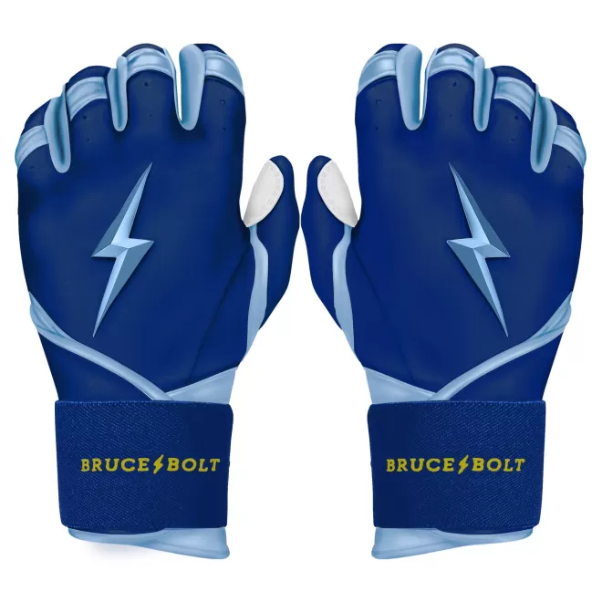 New Creator Series Long Cuff Batting Gloves Specialty | Blue