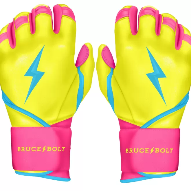 Outlet Creator Series Long Cuff Batting Gloves Specialty | Pink