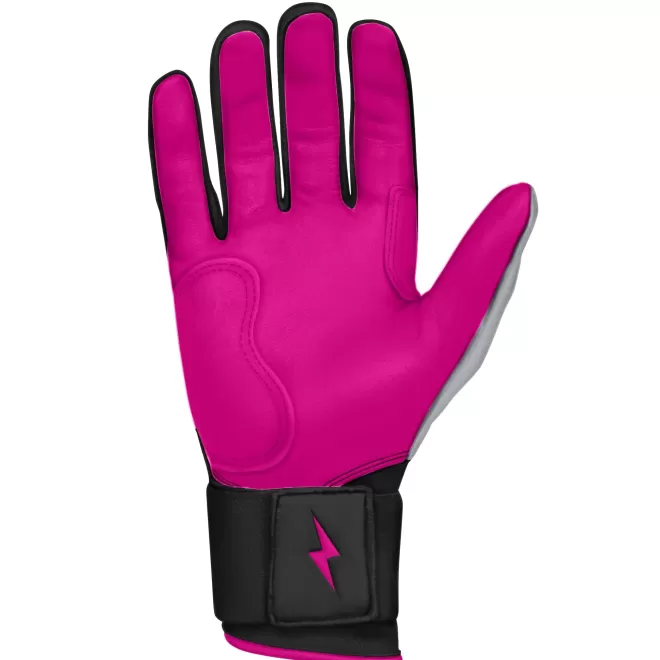 Outlet Creator Series Long Cuff Batting Gloves Pink | Black