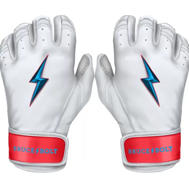 Fashion Creator Series Short Cuff Batting Gloves Specialty | White