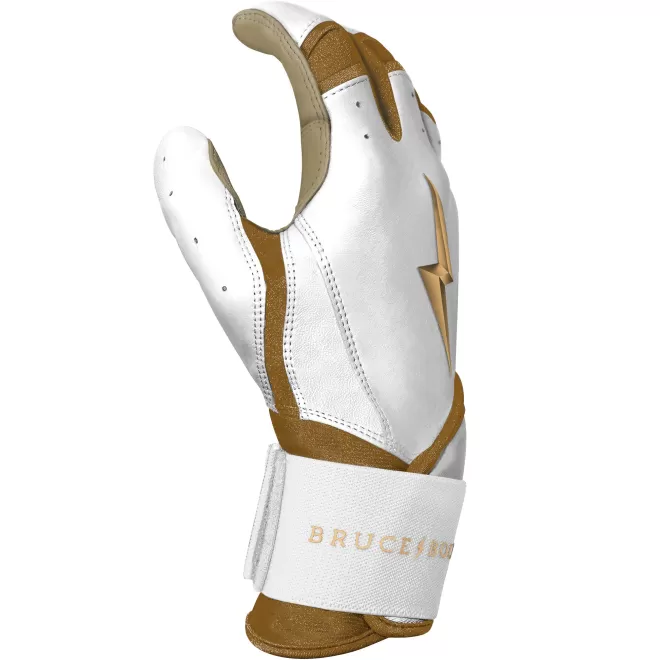 Hot GOLD Series Long Cuff Batting Gloves Specialty | Gold