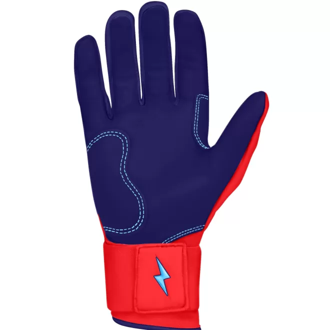 New NOOTBAAR Series Long Cuff Batting Gloves Specialty | Blue