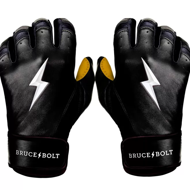 New Short Cuff Batting Gloves Black | Batting Gloves