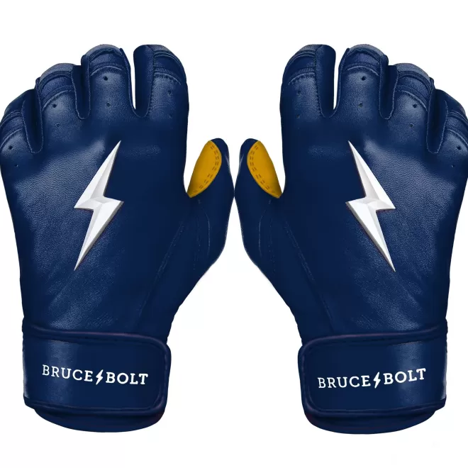 Clearance Short Cuff Batting Gloves Blue | Batting Gloves