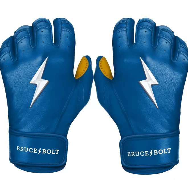 Best Short Cuff Batting Gloves Blue | Batting Gloves