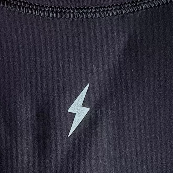 Flash Sale Short Sleeve Performance T-Shirt With Reflective Bolt Performance Tees