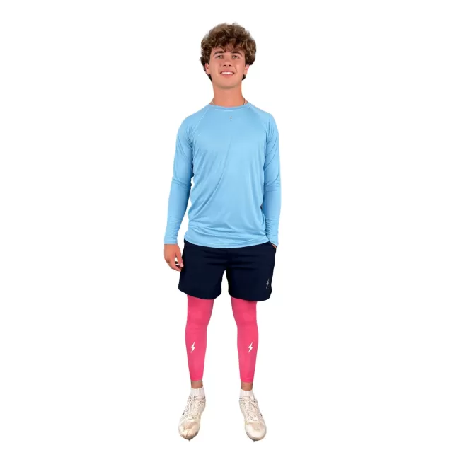 Hot Xtra Long Compression Leg Sleeves (pair) Leg Sleeves | Compression Sleeves